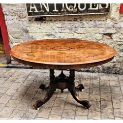 Burr Walnut Dining / Loo Table NOW SOLD
